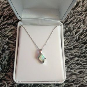 Opal necklace